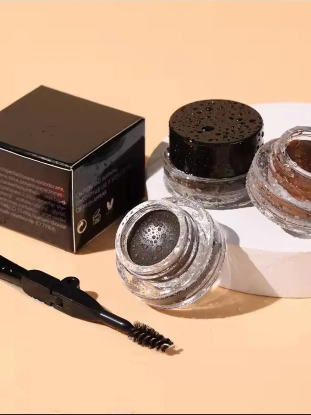 Ketroyah Luxe Pretty Girl Waterproof Brow Pomade - Pink-Toned Brown